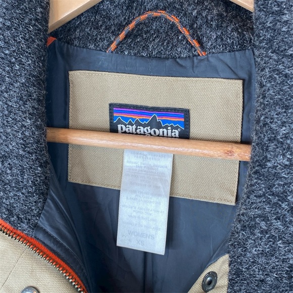 PATAGONIA RARE reclaimed wool parka limited edition 40th anniversary forge grey - Picture 2 of 12